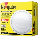 Светильник Navigator NBL-R1-12-4K-WH-IP65-LED (94826)
