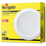 Светильник Navigator NDL-P1-30W-840-WH-LED (71694)