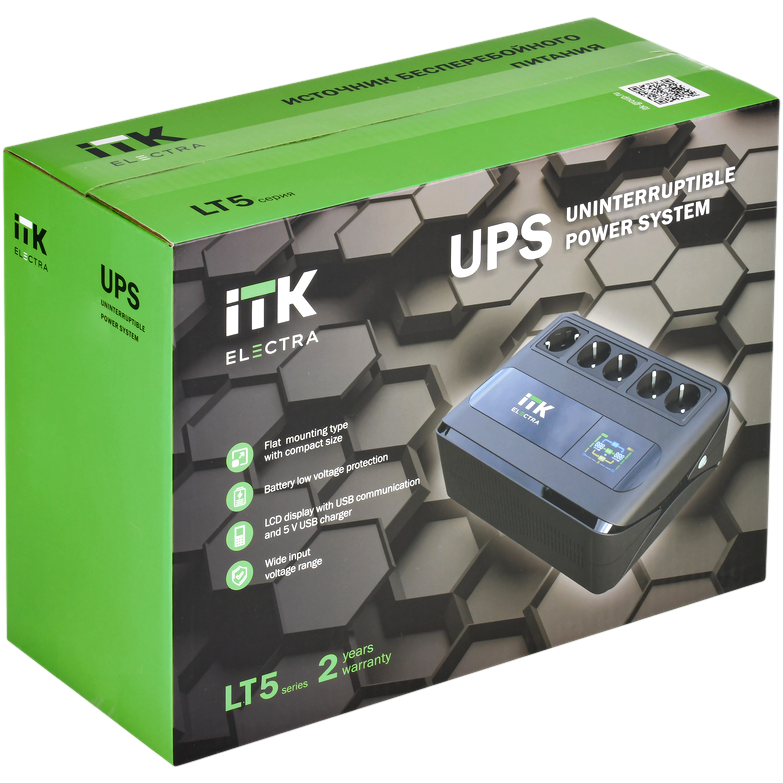 ИБП ITK ELT5-600VA-1-001 - фото 4