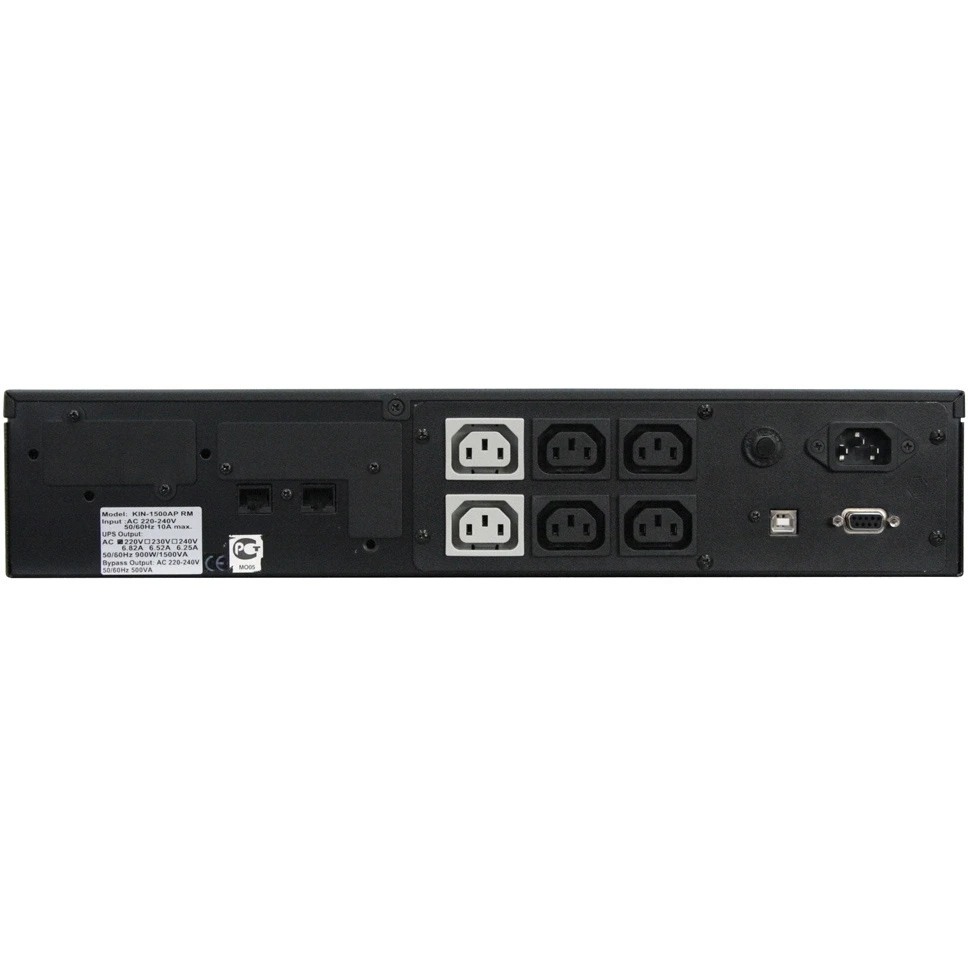 ИБП Powercom King Pro RM KIN-1200AP LCD (2U) - 1152596 - фото 2