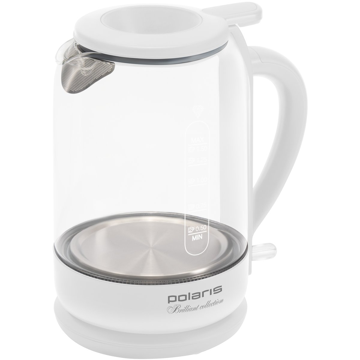 Чайник Polaris PWK1753CGL White - PWK 1753CGL