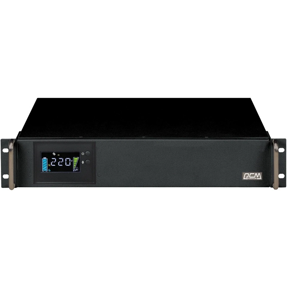 ИБП Powercom King Pro RM KIN-1500AP LCD (2U) - KIN-1500AP-RM-2U-LCD