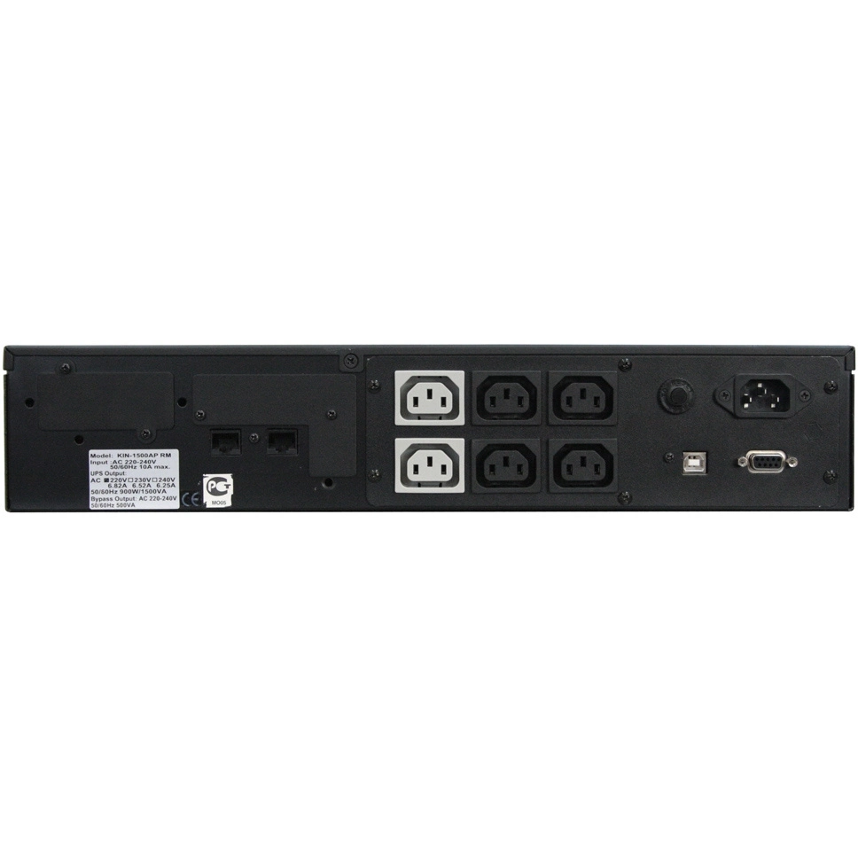 ИБП Powercom King Pro RM KIN-1500AP LCD (2U) - KIN-1500AP-RM-2U-LCD - фото 2