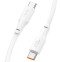 Кабель USB Type-C - USB Type-C, 1м, HOCO X93 Force White (HC-90736) - 6931474790736 - фото 3