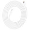 Кабель USB Type-C - USB Type-C, 1м, HOCO X93 Force White (HC-90736) - 6931474790736 - фото 5