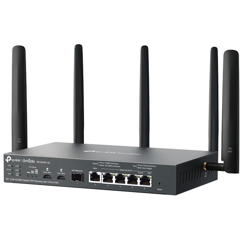 Wi-Fi маршрутизатор (роутер) TP-Link ER706WP-4G - фото 3