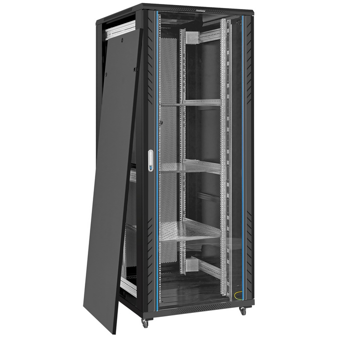 Шкаф ExeGate EC-FS-42U.800.1000.G.V.BLACK - EX300282RUS - фото 2