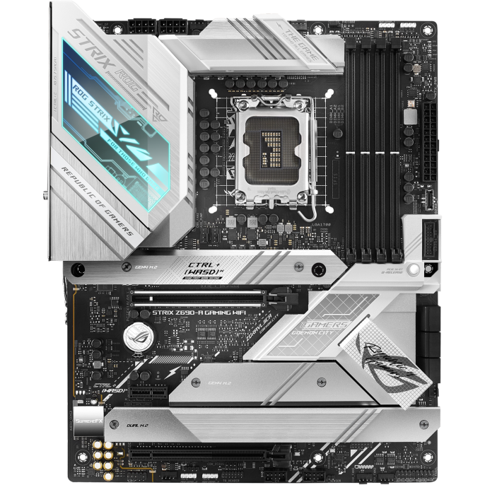 ..... Материнская плата ASUS ROG STRIX Z690-A GAMING WIFI (7r7z) из ремонта