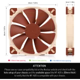 Вентилятор для корпуса Noctua NF-A20 PWM (NF-A20-PWM)
