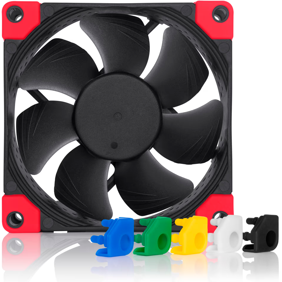 Вентилятор для корпуса Noctua NF-A8 PWM Chromax - NF-A8 PWM chromax.black.swap - фото 2