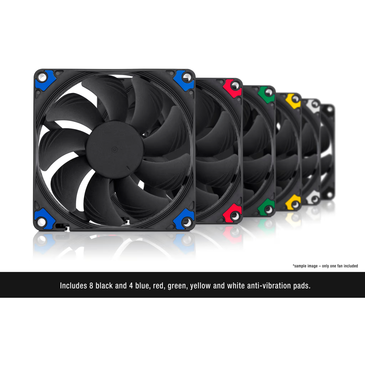 Вентилятор для корпуса Noctua NF-A9x14 HS-PWM Chromax - NF-A9x14 HS-PWM chromax.black.swap - фото 4