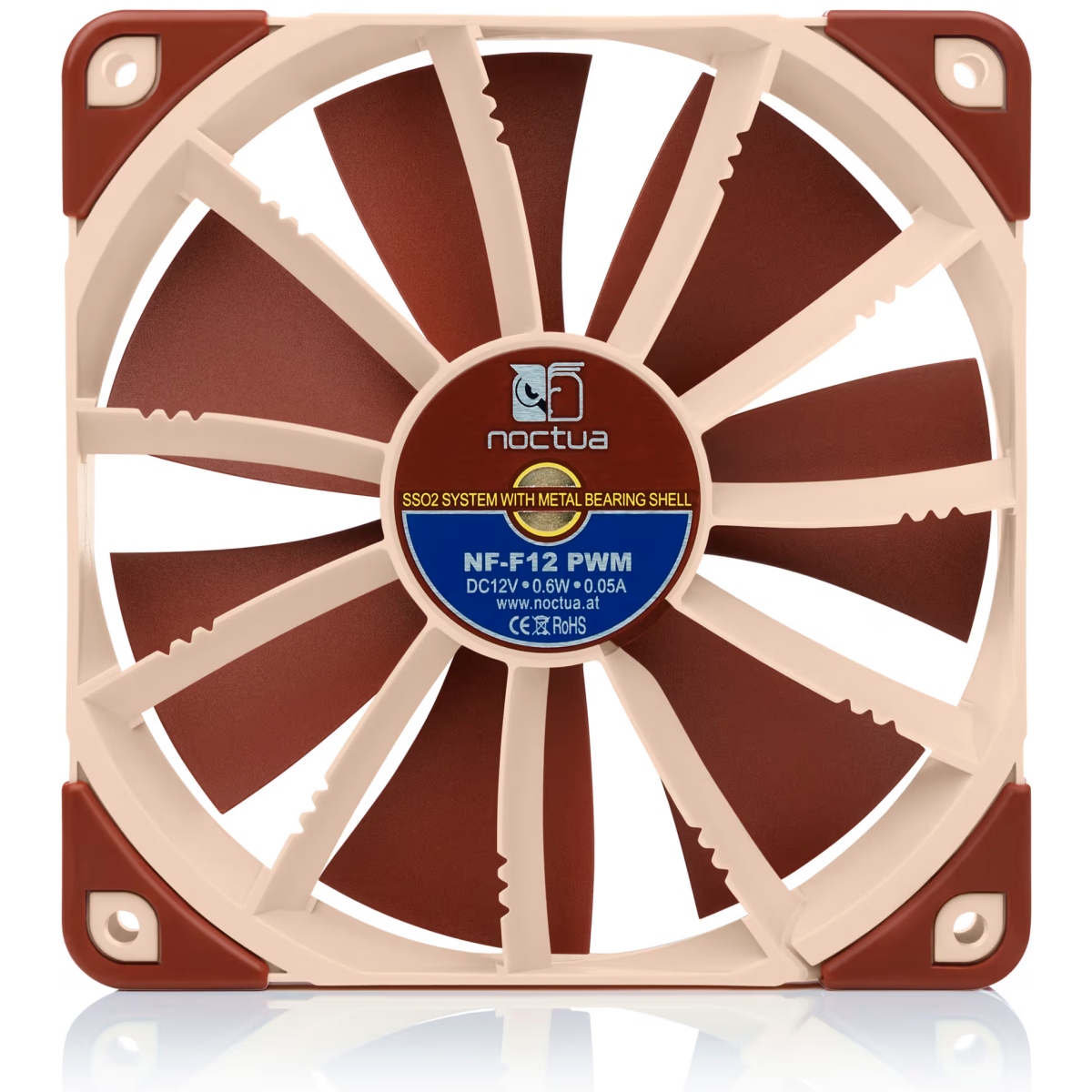 Вентилятор для корпуса Noctua NF-F12 PWM - фото 3