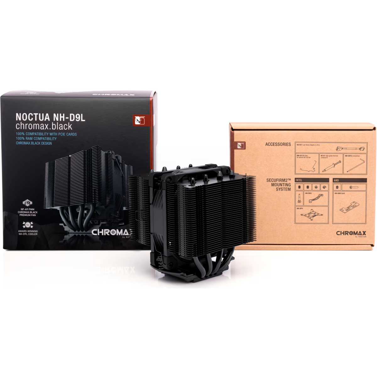 Кулер Noctua NH-D9L Chromax - NH-D9L chromax.black - фото 6