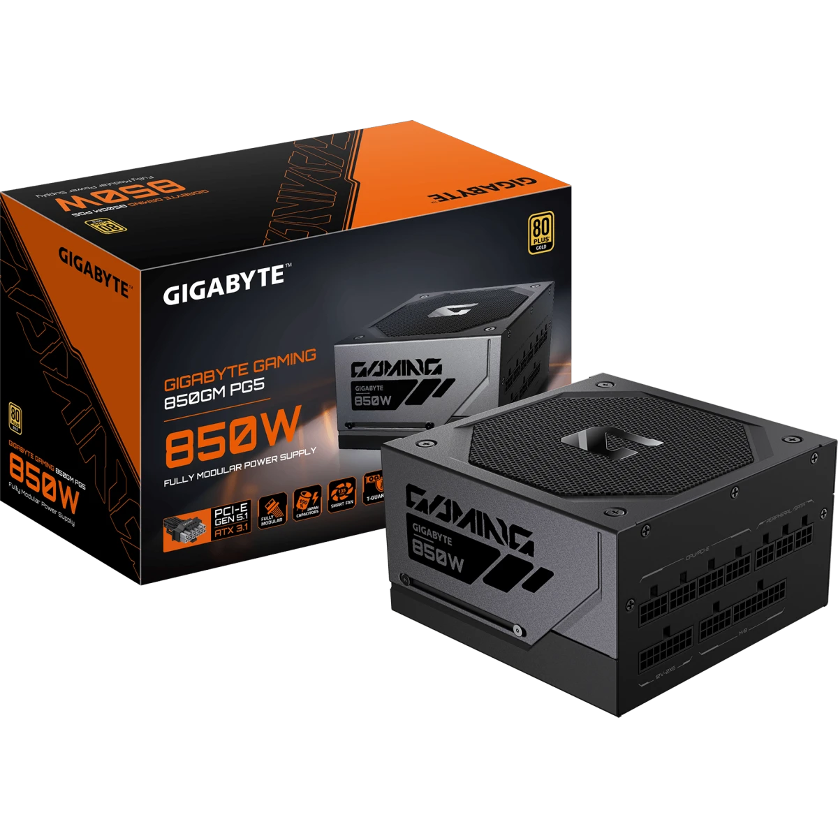 Блок питания 850W Gigabyte GP-GME850GM PG5 - фото 7