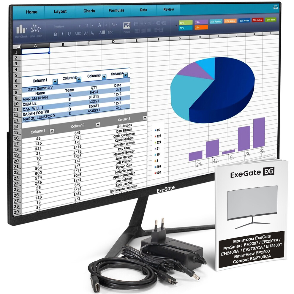 Монитор ExeGate 27" ProSmart EV2707CA - EX300407RUS - фото 8