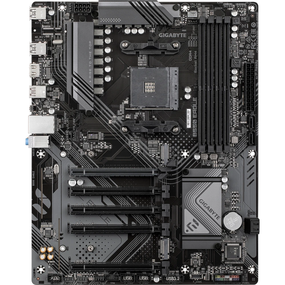 ..... Материнская плата Gigabyte B550 EAGLE (9763) Б/У