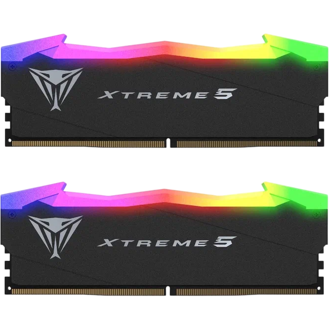 Оперативная память 32GB DDR5 6400MHz Patriot Viper Xtreme 5 RGB (PVXR532G64C32K) (2x16GB KIT)