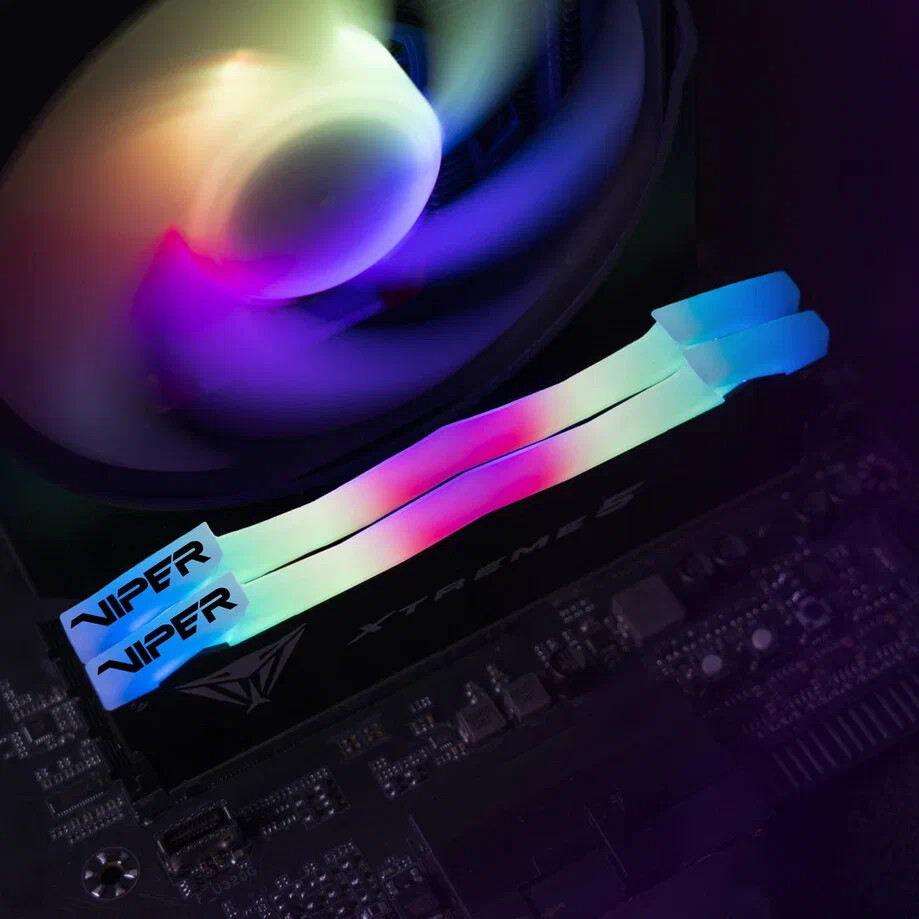 Оперативная память 32GB DDR5 6400MHz Patriot Viper Xtreme 5 RGB (PVXR532G64C32K) (2x16GB KIT) - фото 6