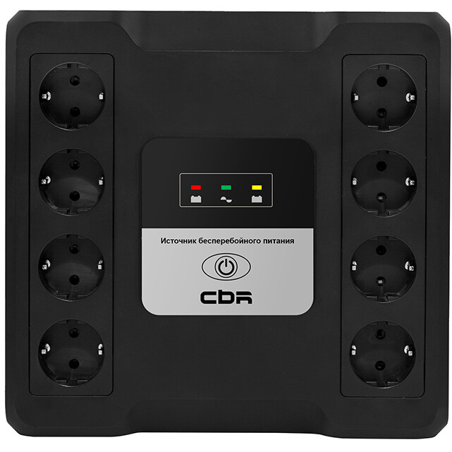 ИБП CBR CTL-600 - CTL-600B-8F-LDK - фото 2