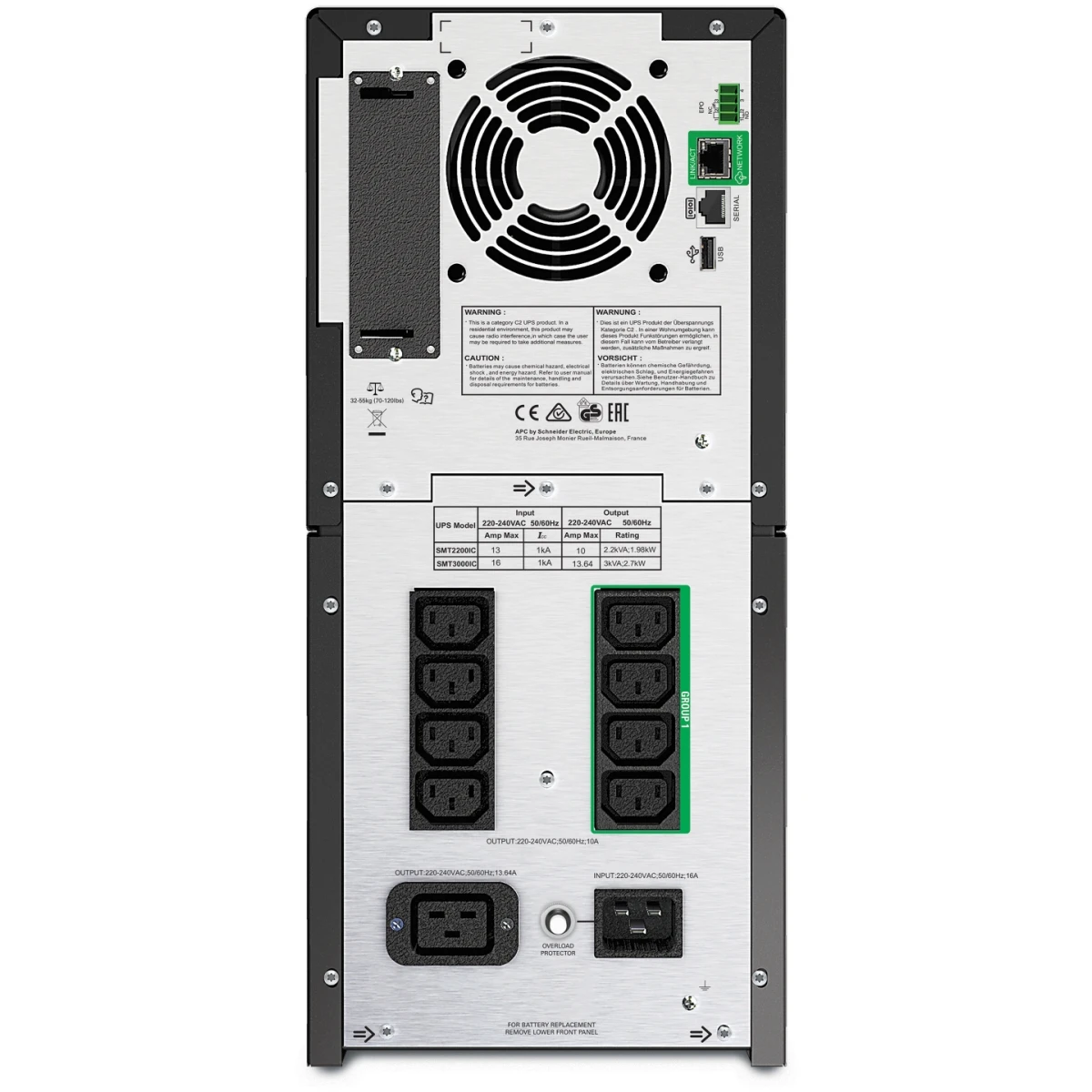 ИБП APC SMT3000IC Smart-UPS 3000VA - фото 2