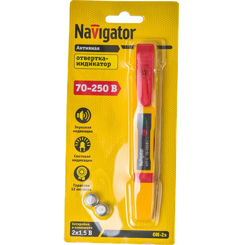 Отвёртка индикаторная Navigator NTP-E - 71117 - фото 4