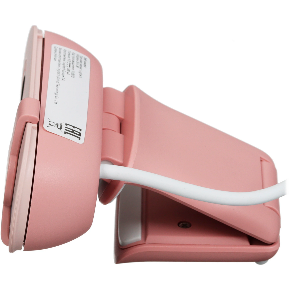 Веб-камера Logitech BRIO 90 Pink (960-001625) - фото 3