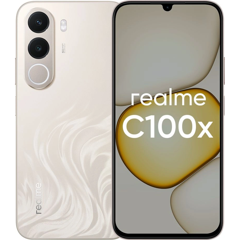 Смартфон Realme C100X 4/128GB Golden Coast (RMX5366)