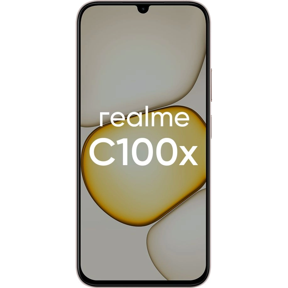 Смартфон Realme C100X 4/128GB Golden Coast (RMX5366) - фото 3