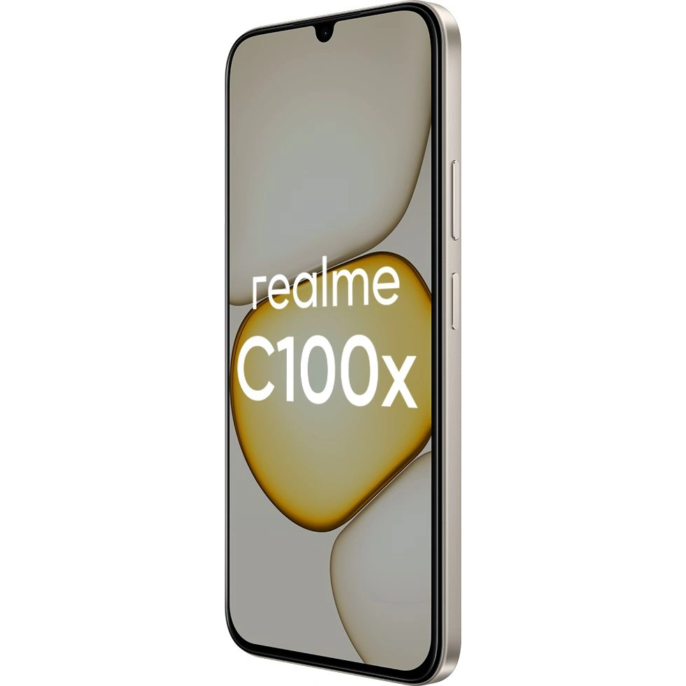 Смартфон Realme C100X 4/128GB Golden Coast (RMX5366) - фото 4