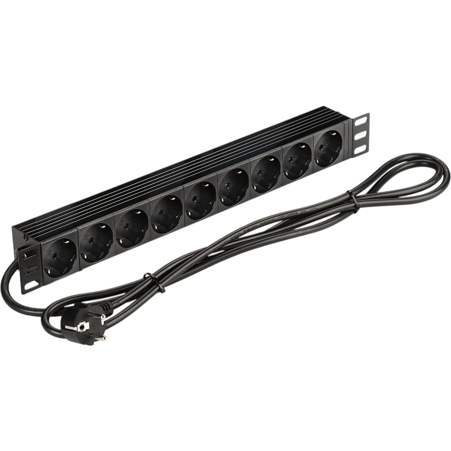 Блок розеток Lanmaster NM-PD16A-9xSH-2.0