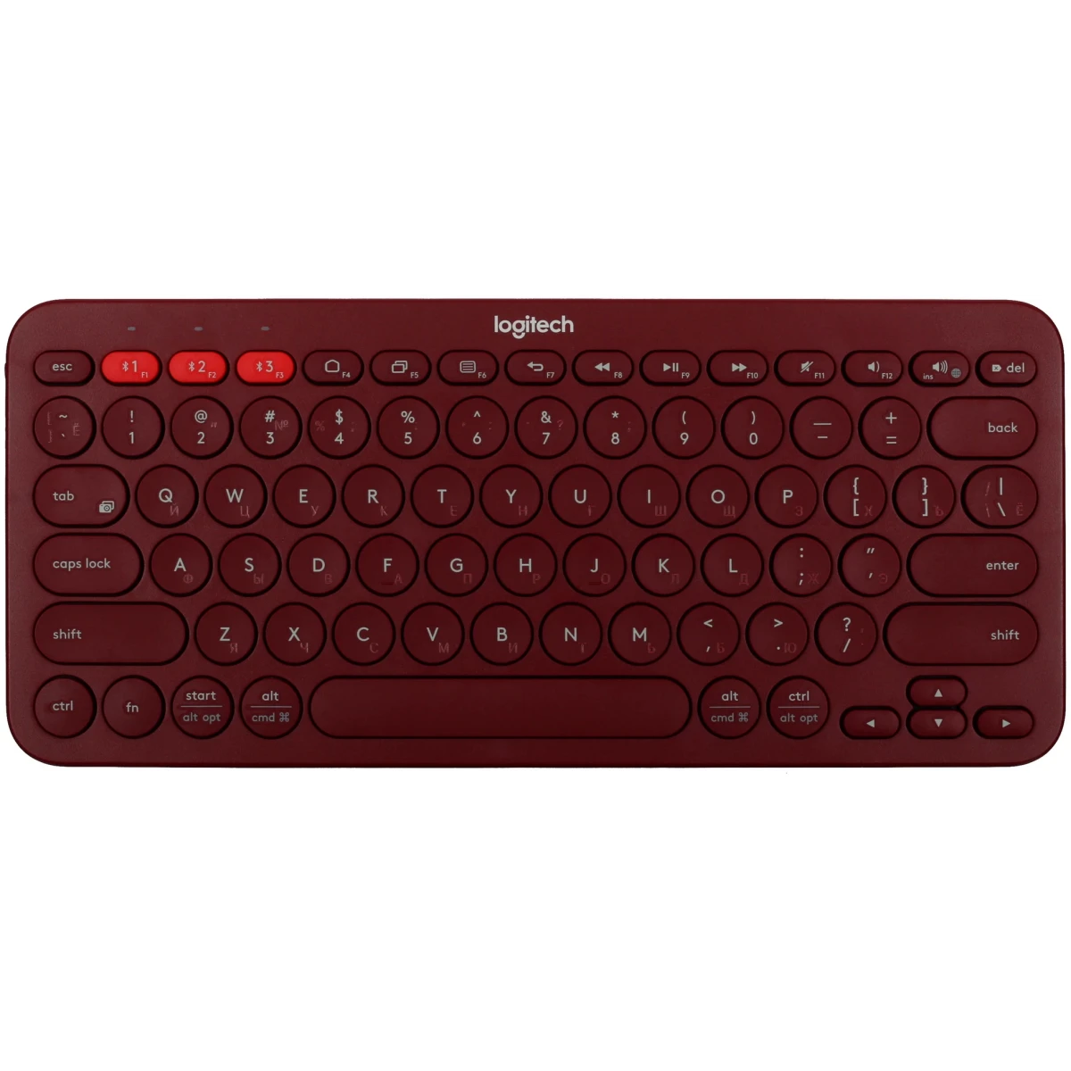 Клавиатура Logitech K380 Wireless Keyboard Red (920-007655)