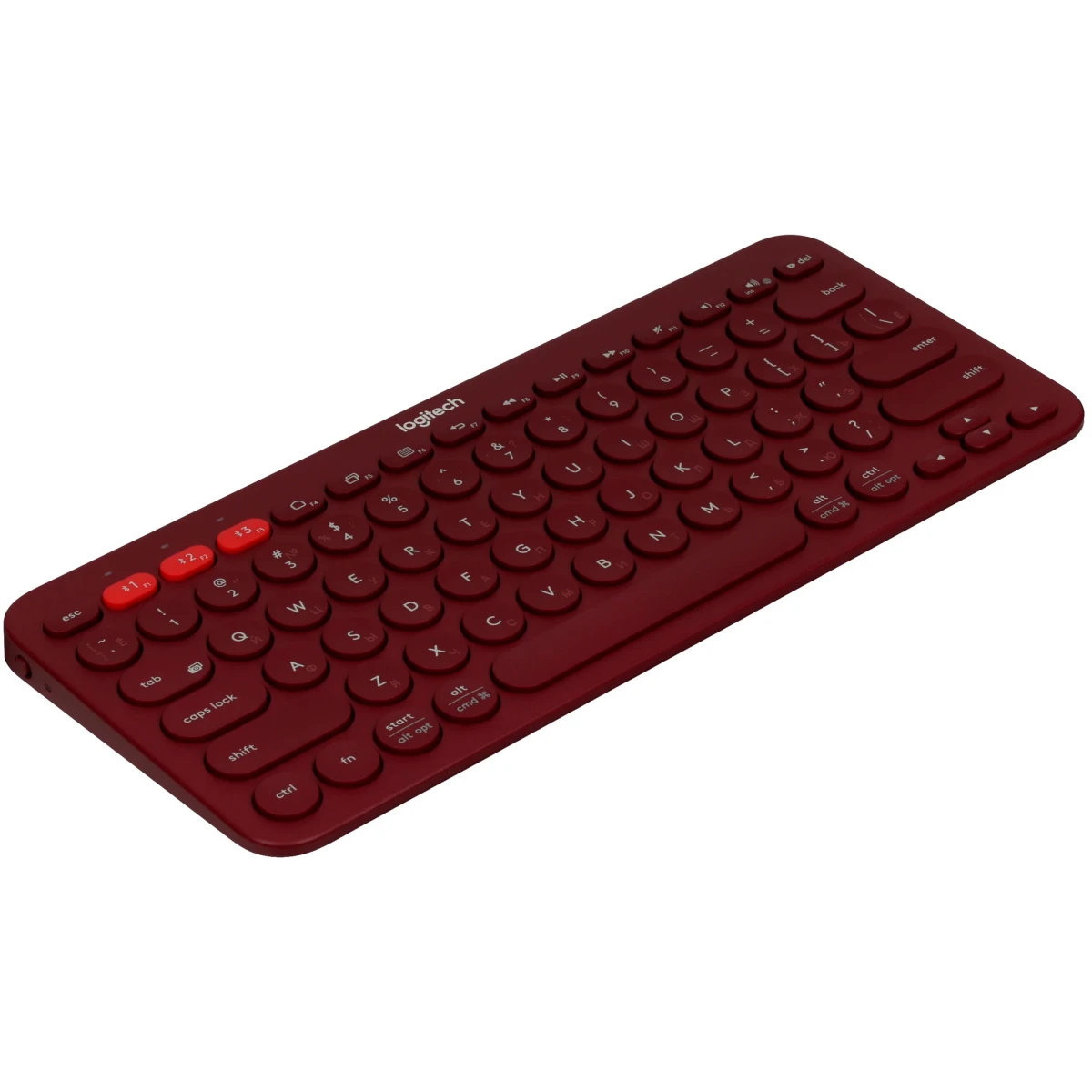 Клавиатура Logitech K380 Wireless Keyboard Red (920-007655) - фото 2