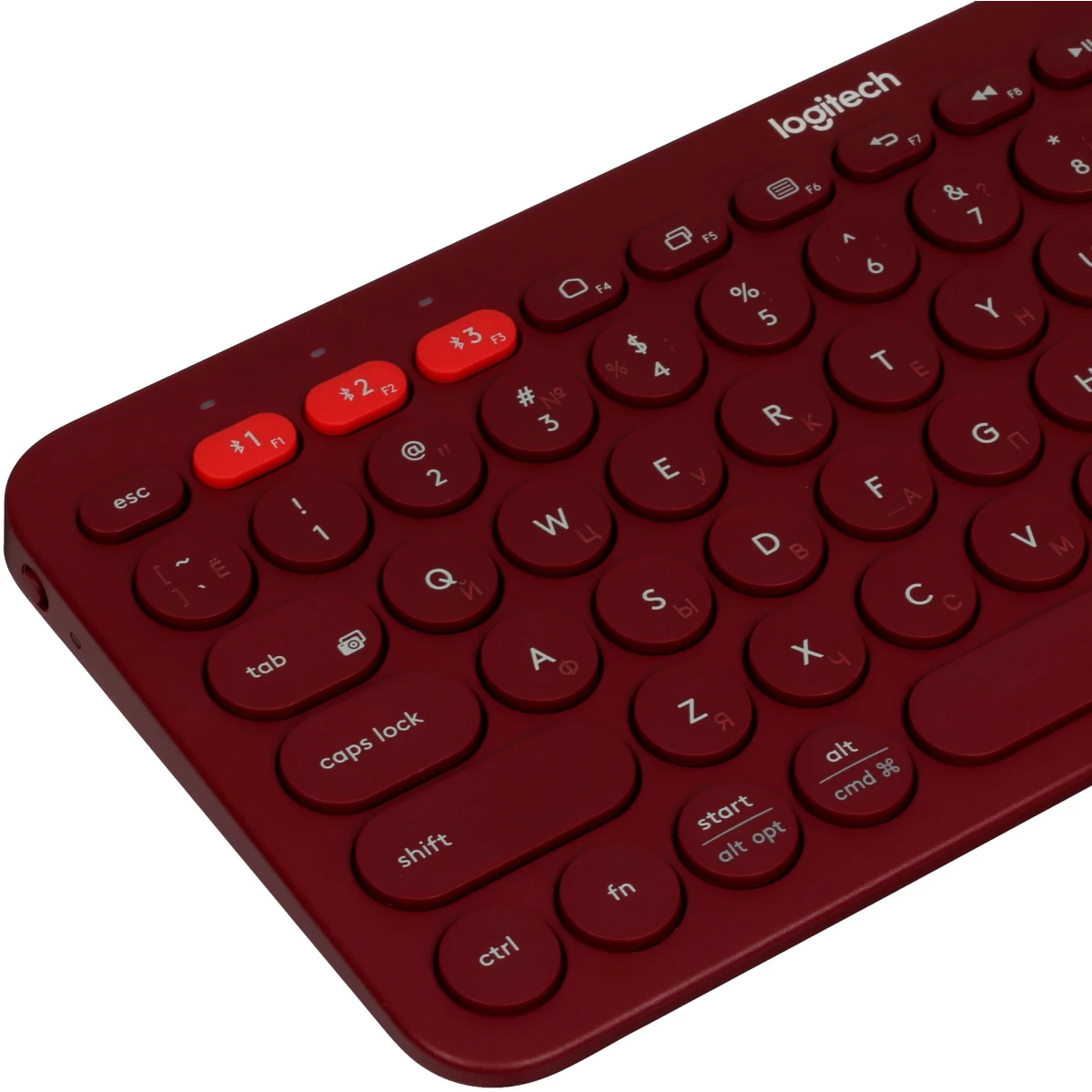 Клавиатура Logitech K380 Wireless Keyboard Red (920-007655) - фото 3