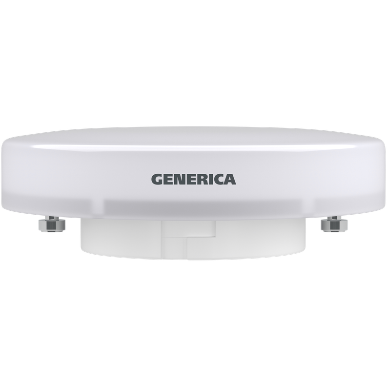 Светодиодная лампочка GENERICA LL-T80-12-230-40-GX53-G (12 Вт, GX53)