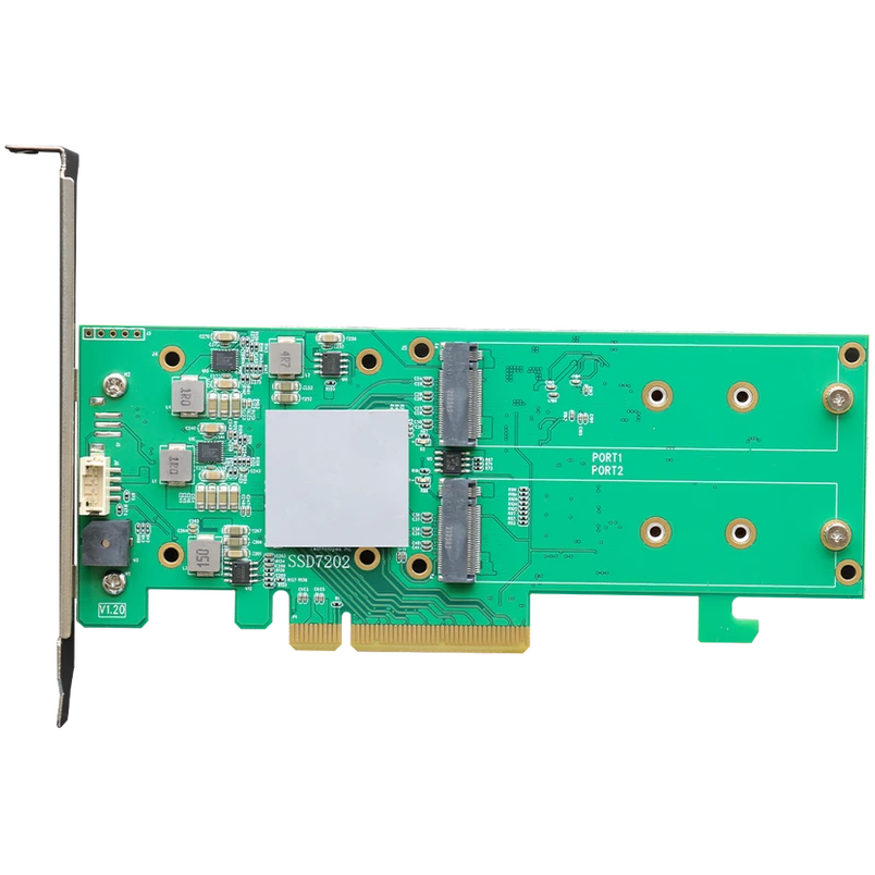 Плата расширения HighPoint SSD7202 - SSD7202-212R1C - фото 2