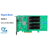 Плата расширения HighPoint SSD7204 (SSD7204-131R2C)