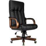 Офисное кресло Бюрократ T-9932 Walnut Black (T-9932WALNUT/ECO-B)