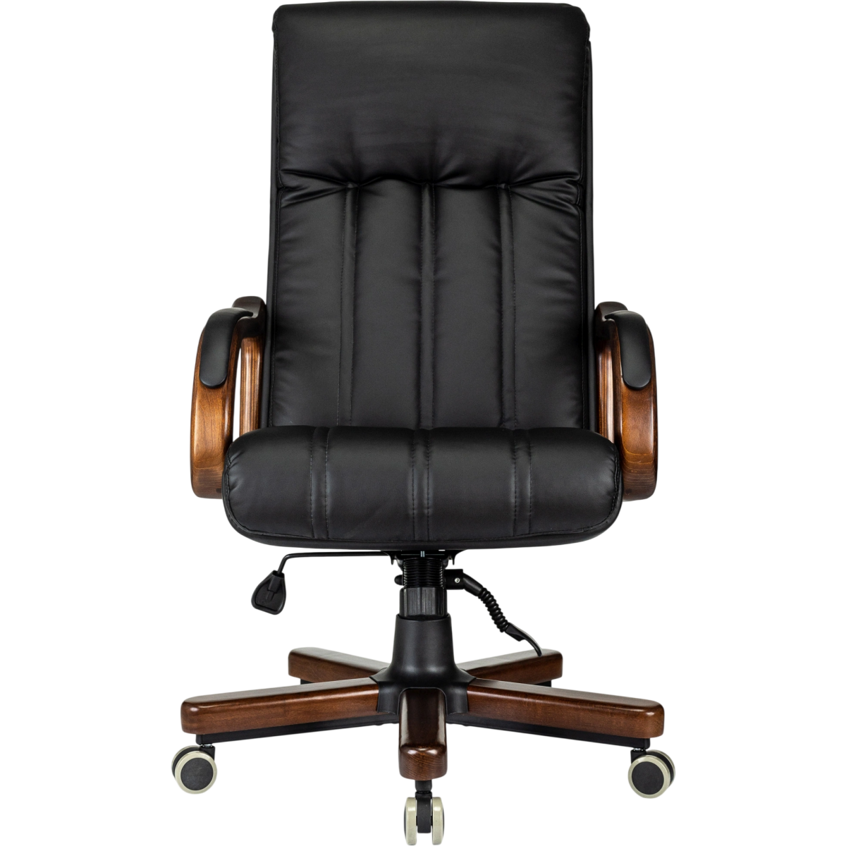 Офисное кресло Бюрократ T-9932 Walnut Eco Black - T-9932WALNUT/ECO-B - фото 2