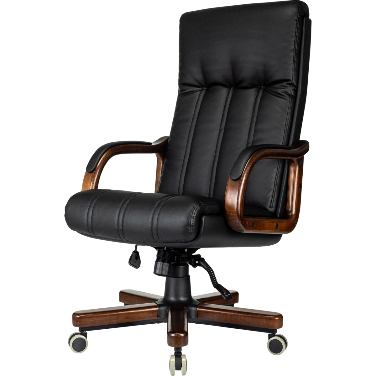 Офисное кресло Бюрократ T-9932 Walnut Eco Black - T-9932WALNUT/ECO-B - фото 3