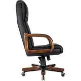 Офисное кресло Бюрократ T-9932 Walnut Black (T-9932WALNUT/ECO-B)