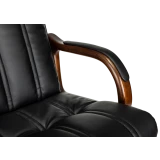 Офисное кресло Бюрократ T-9932 Walnut Black (T-9932WALNUT/ECO-B)
