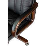 Офисное кресло Бюрократ T-9932 Walnut Black (T-9932WALNUT/ECO-B)