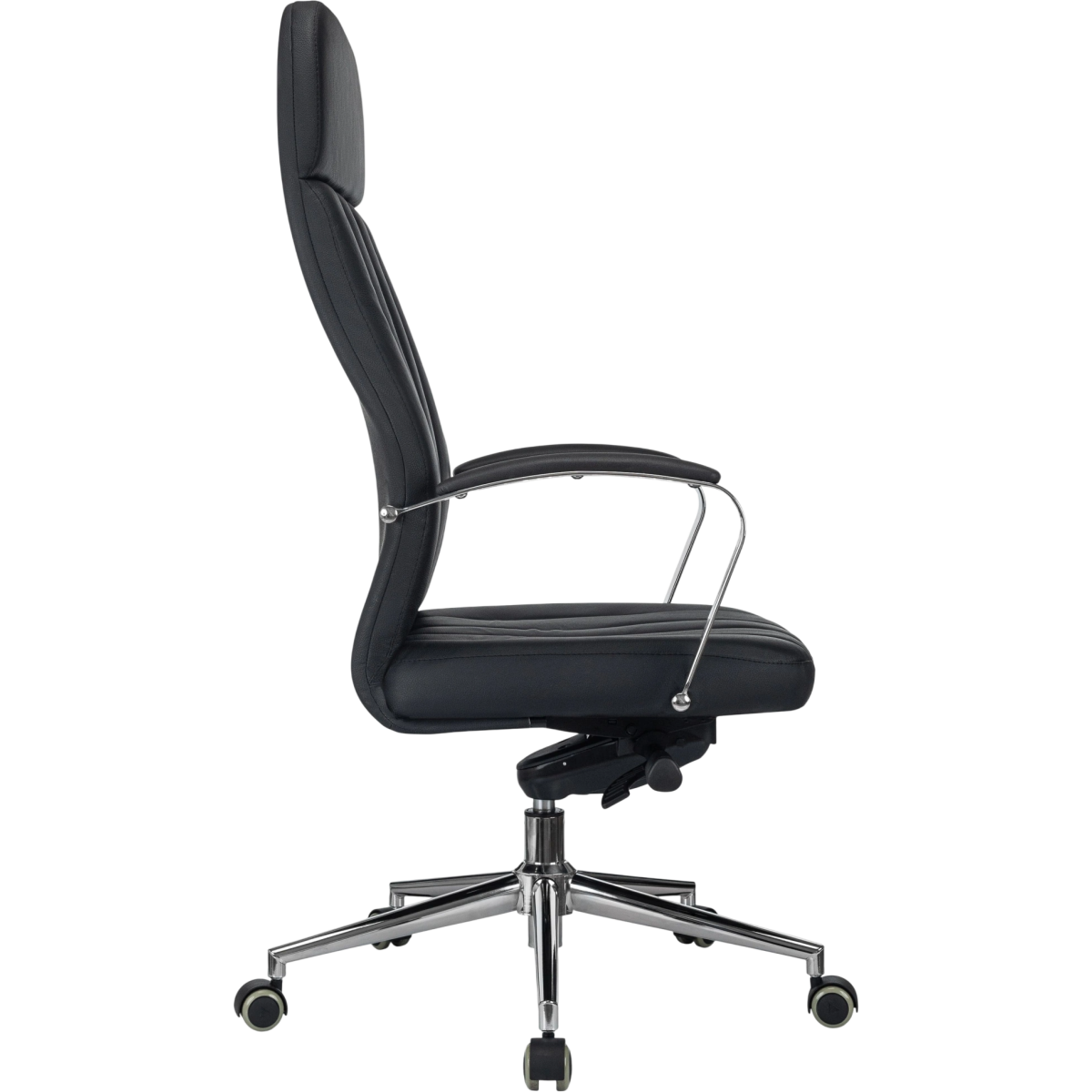 Офисное кресло Бюрократ T-998SL Black - T-998SL/LEATH-BLACK - фото 4