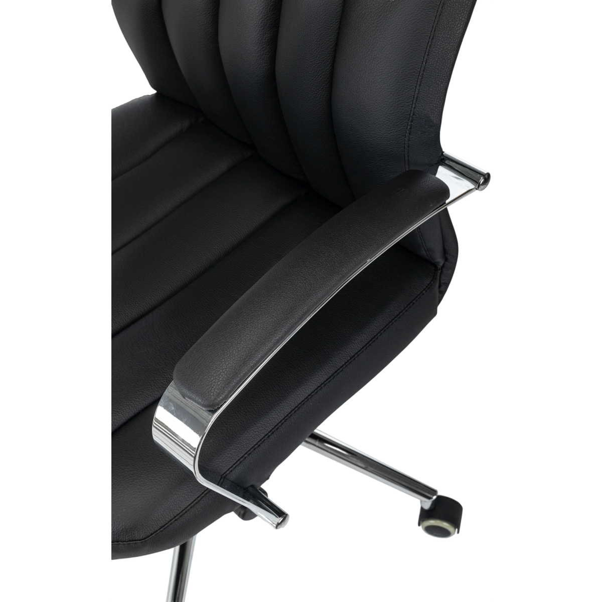 Офисное кресло Бюрократ T-998SL Black - T-998SL/LEATH-BLACK - фото 8