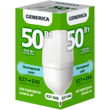 Светодиодная лампочка GENERICA LL-HP-50-230-65-E27-E40-G (50 Вт, E27/E40)