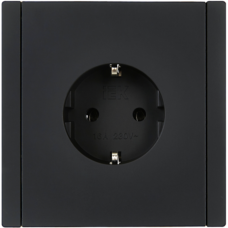 Электрическая розетка IEK FORTE&PIANO FP116 - FP-R11-16-K02 - фото 2