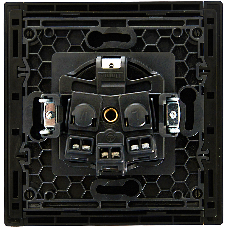 Электрическая розетка IEK FORTE&PIANO FP116 - FP-R11-16-K02 - фото 3