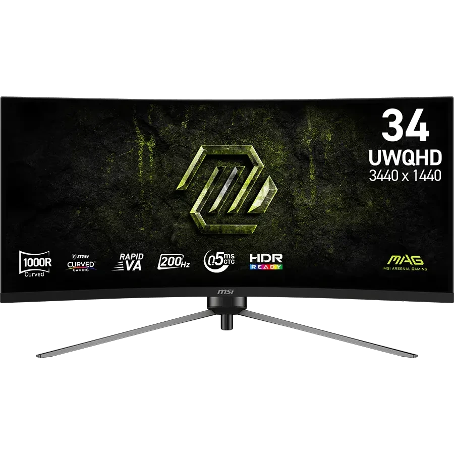 Монитор MSI 34" MAG 345CQRF E20 - 9S6-3DD14H-042