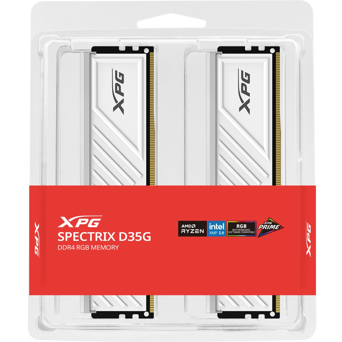 Оперативная память 16GB DDR4 3200MHz ADATA XPG SPECTRIX D35G RGB (AX4U32008G16A-DTWHD35G) (2x8GB KIT) - фото 5