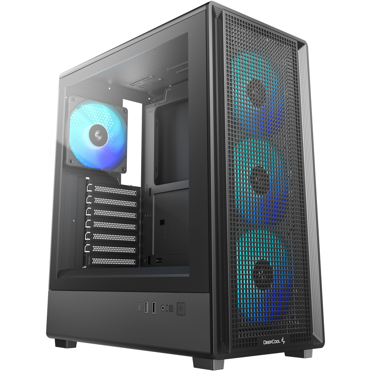 Корпус DeepCool CC550 4F Black - R-CC550BKANA4-G